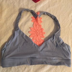 Gray aerie chill sports bra/ bralette